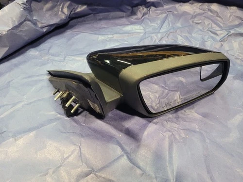 2010 - 2014 Ford Mustang Passenger Side View Mirror Power - Black - OEM