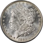 1892-O Morgan Silver Dollar PCGS MS62+ Great Eye Appeal Strong Strike