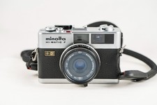 Minolta Hi-Matic F strap, UV and case