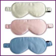 100 Mulberry Silk Sleep Mask for Man and Woman Eye Cover Large Blindfold for