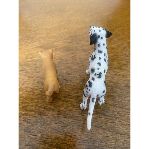 Schleich Dalmatian Dog and Ginger Cat Figures - Picture 6 of 7