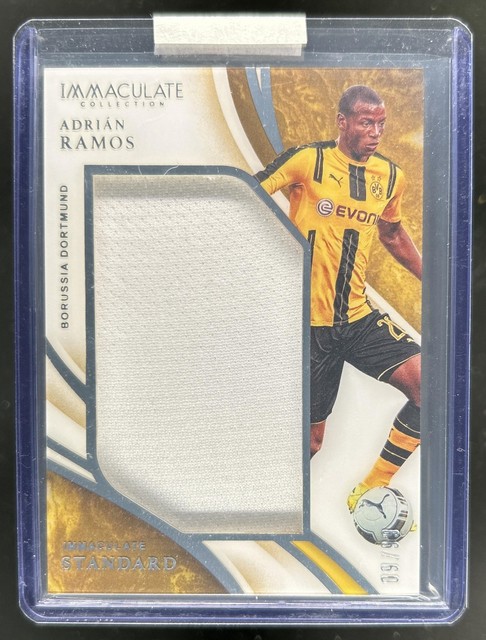 2020-21 Panini Immaculate Collection Adrian Ramos Standard Jersey #/99 Dortmund
