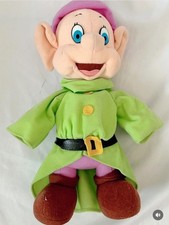 1993 Mattel Disney Snow White and the Seven Dwarfs Dopey 12" Stuffed Plush