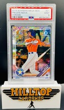 2019 Bowman Chrome Prospects Freudis Nova 1st Mega Box Refractor Astros PSA 9