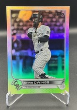 2022 Topps Series 2 - Chris Owings #462 - Colorado Rockies