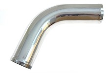 Aluminiumrohr-Bogen 67&deg; 63 mm x 15 cm - PPIC096