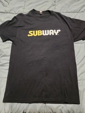 Black Subway T-Shirt (Merch) Sz M