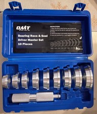 OMT 10pc Bearing Race & Seal Driver Set w/ Seal Driver & 9 Metric Adapters NEW
