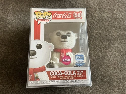 Funko Pop! Ad Icons - Coca- Cola Polar Bear (Flocked) - Funko Web (FW)...