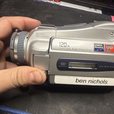 Sony TRV18 Camcorder - Silver for sale online | eBay