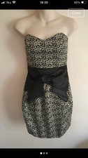 SIZE 8   Strapless Mini Party Dress 