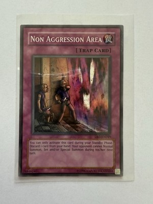 NICHT AGGRESSIONSGEBIET FALLE KARTE UNBEGRENZTE AUFLAGE DR1-DE049 COMMON YUGIOH NM