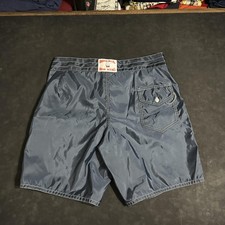 Vintage Birdwell Beach Britches Board Shorts Mens 36 Nylon Surf Made USA Trunks