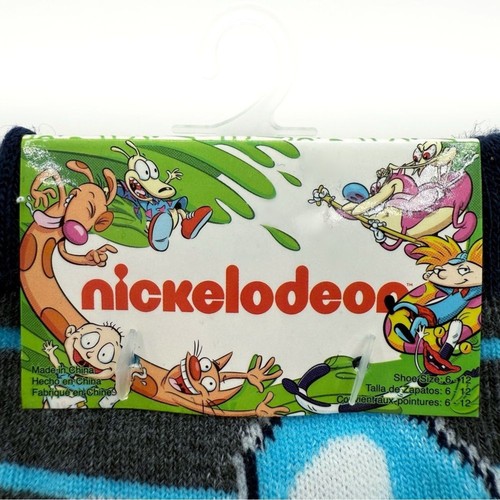 Ren and Stimpy Crew Socks Mens Womens Nickelodeon 90s Retro Funny Fun Gift - Picture 2 of 8
