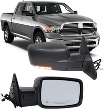 Right Passenger Side Mirror Compatible with 2013-2018 Dodge Ram 1500 2500 3500 M