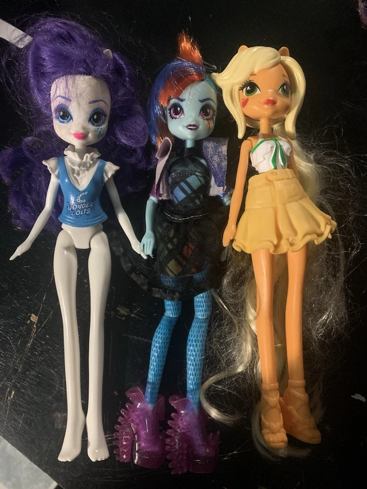 Lote My Little Pony (G1, G3, G4) Escováveis, Figuras, Equestria Girls, Livro Ocupado - Imagem 3 de 4
