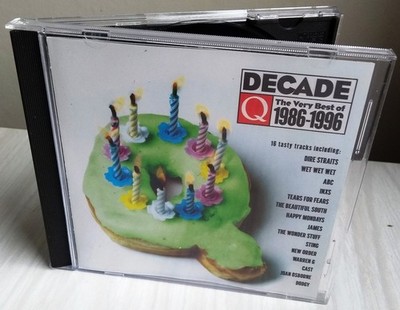 The Very Best of Decade 1986-1996 Q Magazine Promotional CD various compilation