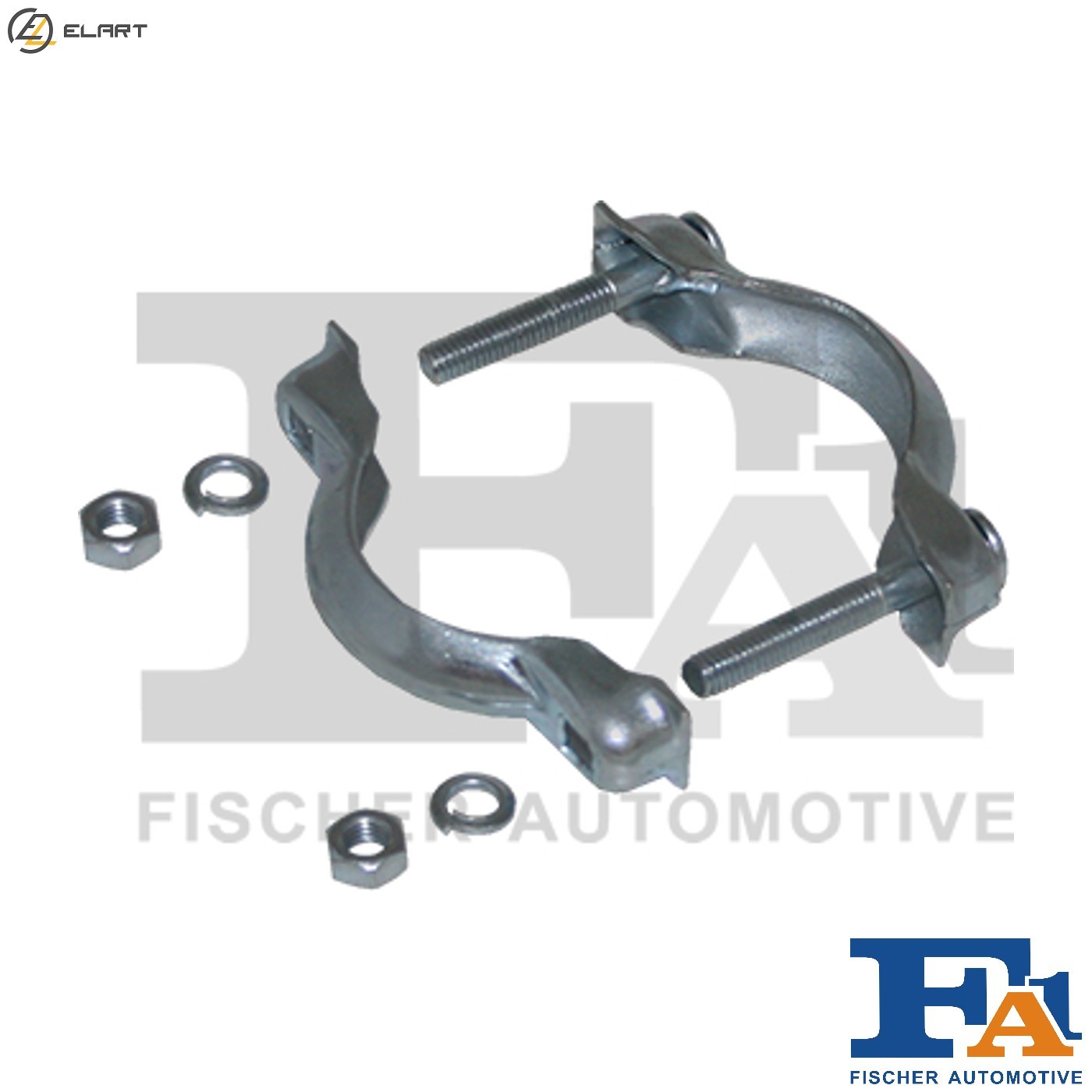 CLAMPING PIECE SET EXHAUST SYSTEM 932-953 FOR RENAULT TWINGO/Van/Hatchback 1.1L