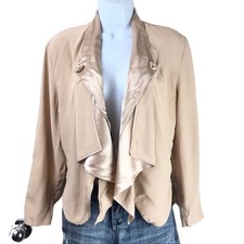 Vintage 80's Romantic Keyhole Back Jacket M Coquette Made in USA