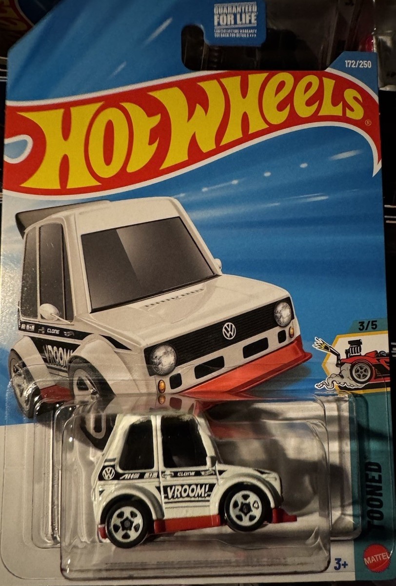 Hot Wheels Tooned Volkswagen Golf MK1 #172 Mainline 2026 Case H | eBay