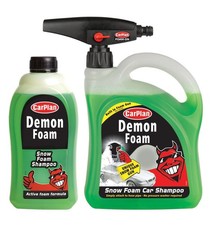 CarPlan Demon Foam Snow Foam & Car Shampoo with Gun Plus Car Wash Refill Kit