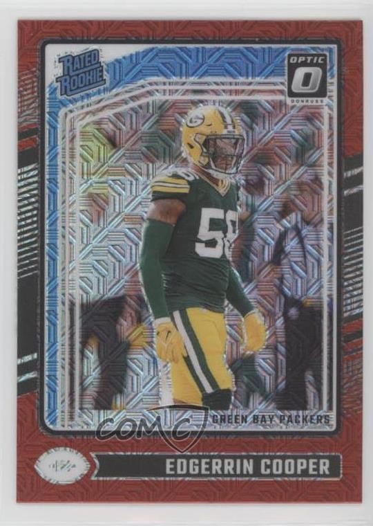 2024 Panini Donruss Optic Rated Rookie Red Mojo Prizm Edgerrin Cooper #231