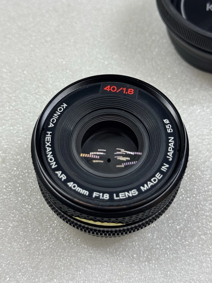 [COMO NUEVO] Lente Konica Hexanon AR 40mm f1.8 Pancake Prime Montaje AR - **WOW** Foto 4 de 4
