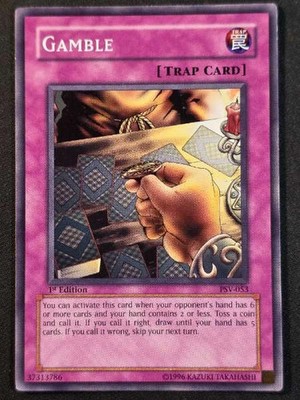 Gamble PSV-053 Pharaoh's Servant Common LP Yu-Gi-Oh