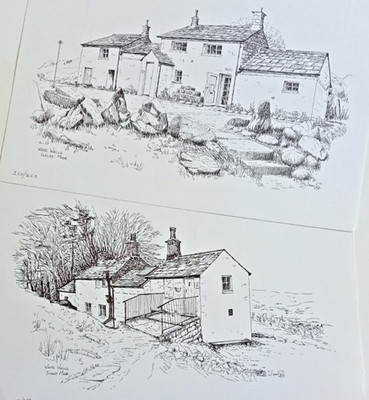 White Wells Ilkley Moor by Jean Stockham 1984 250/250 Front/Rear View 18x13 ins