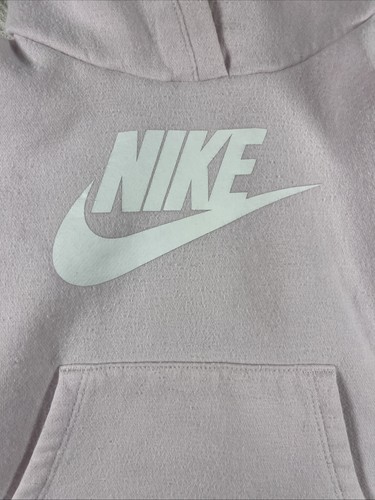 Nike Sportswear Club Fleece Toddler Pullover Hoodie - Pink Pale - Size 4 - Picture 2 of 9