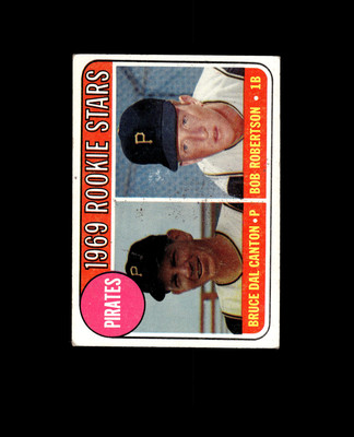 1969 Topps 468A Rookie Stars/Bruce Dal Canton RC/Bob Robertson VG #D1,400617