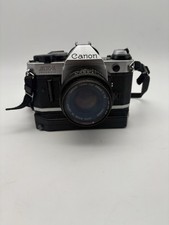 Canon AE-1 Program Camera W/ FD 50mm Lens - Untested Vintage - Parts Only