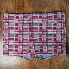 VTG 1960s Mcgregor Geometric Swim Trunks Shorts Men's 38 Mod Hipster Rockabilly
