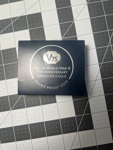 2020 End Of WW2 75th Anniversary American Eagle Silver Proof Coin V75