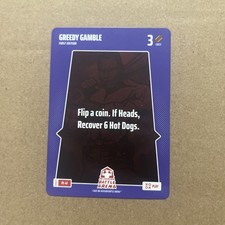 Greedy Gamble 2025 Bo Jackson Battle Arena Alpha Update Play Card #PL-41