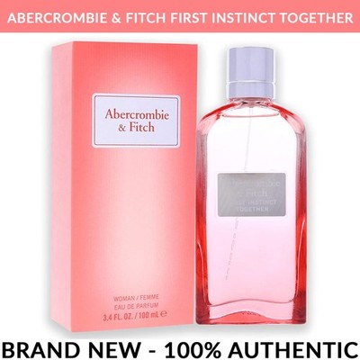Abercrombie & Fitch First Instinct Together Women 3.4oz/100ml, BRAND NEW