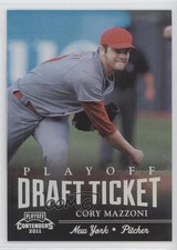 2011 Playoff Contenders Draft Tickets 90/99 Cory Mazzoni #DT93 1t6