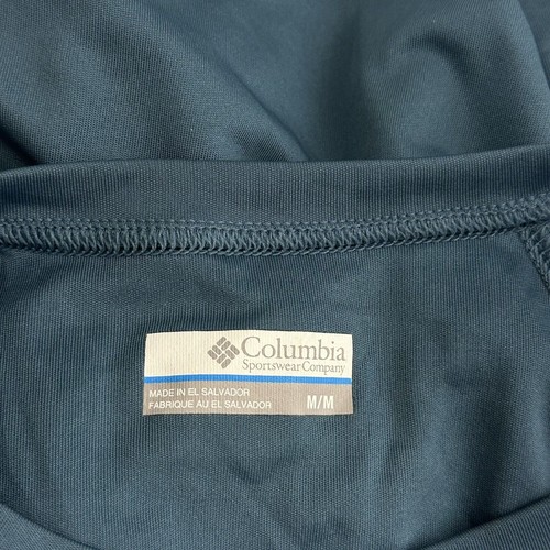 columbia pfg omni shade blue short sleeve shirt Size M - Picture 4 of 8
