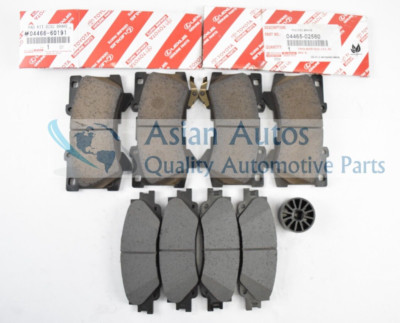 OEM Genuine Toyota Tundra 2022-2024 Front and Rear Brake pads
