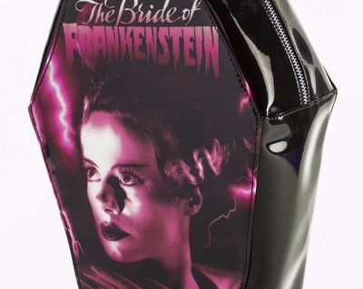 Rock Rebel GG Rose Bride of Frankenstein Coffin Backpack  display picture 2
