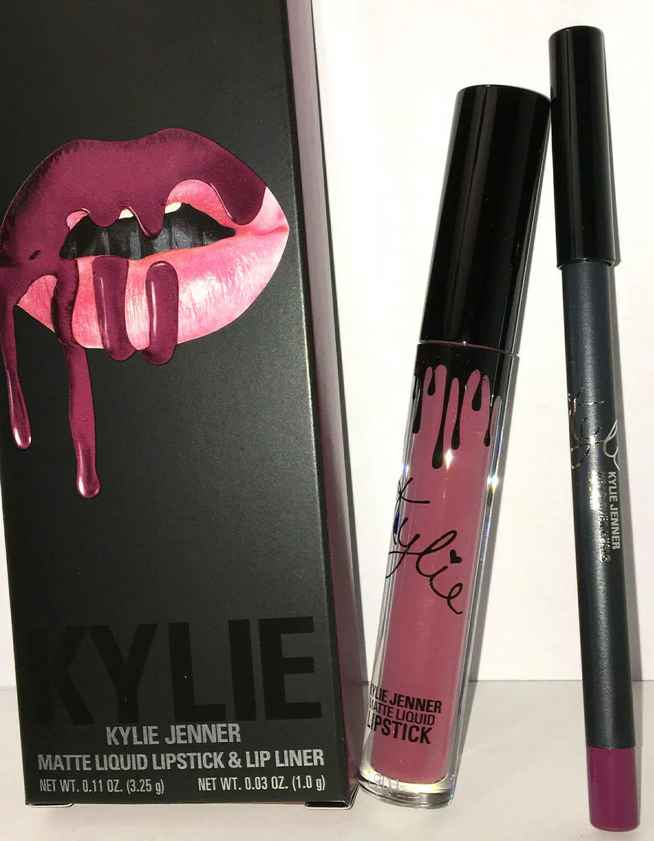 KYLIE JENNER Cosmetics LIP KIT Head Over Heels MATTE LIQUID LIPSTICK AND  LINER