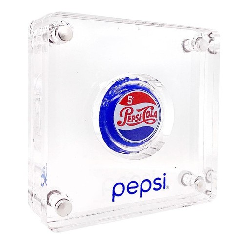 Sale Price - 2022 Chad 6 gram Pepsi-Cola Retro Bottle Cap Proof Silver Coin .999 - Picture 7 of 10