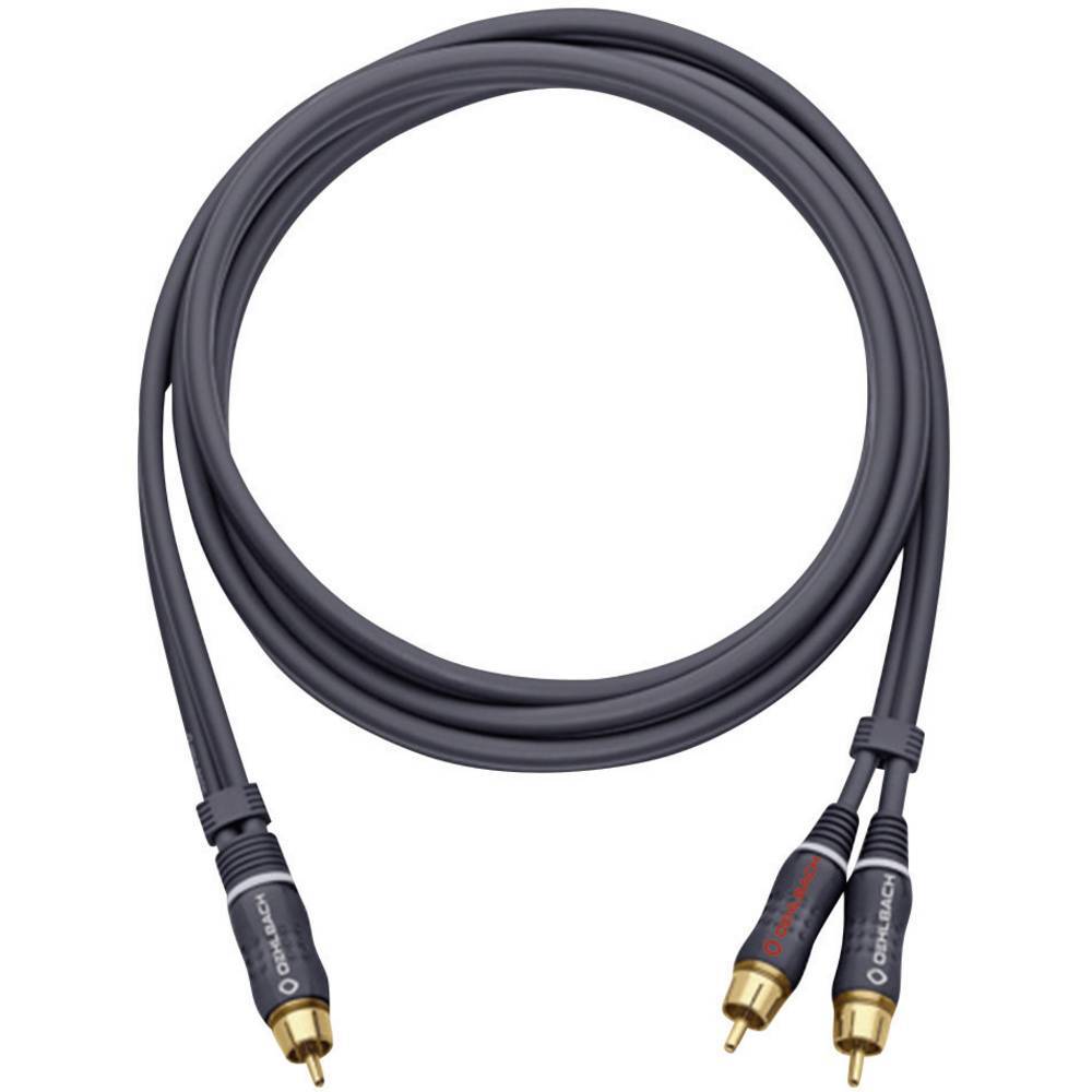 Oehlbach 23702 Cinch Audio Y-Kabel 2x Cinch-Stecker - 1x Cinch-Stecker 200 m 5390₽