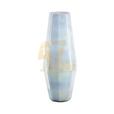 Glass Vase Rainbow Opal Floral Flower Vase Pot Indoor Outdoor Home Decor