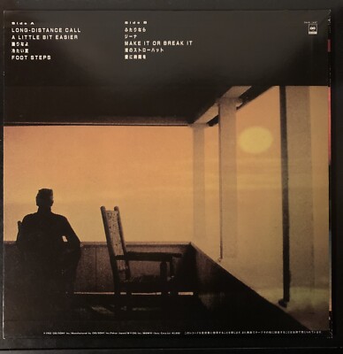 Ken Tamura – Fly By Sunset 1982 LP Vinyl Japan Original
