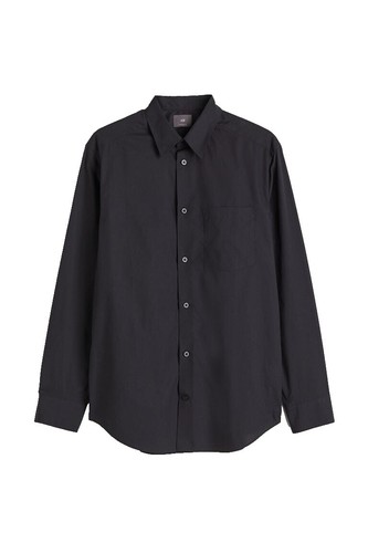 h and m black dress shirt H&M Mens Regular Fit Medium Button Down Long Sleeve chest pocket priority-03-posy-pirouette-one-shoulder-ankle-gown-cream-cream First Birthday Dresses | Color:Sweet Pea