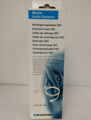 Blaupunkt radio stereo connection cable 7607001501. Never used. Still in box