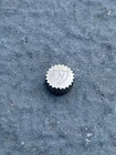 NOS vintage swiss NIVADA s/s crown 4.50mm X 3.00mm STEM 0.90 STRAIGHT TOP logo !