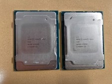 Matching pair of SR3GB: Intel Xeon Gold 5115 2.4GHz 13.75MB LGA3647 10 Core CPUs