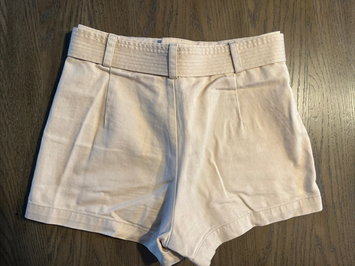 Forever 21 Beige Khaki Shorts with Belt Size S eBay
